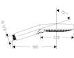 Hansgrohe Raindance Select S - Sprchová hlavice, 3 proudy, EcoSmart, chrom 26515000