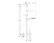 Hansgrohe Raindance Select S - Sprchová souprava 120, 3 proudy, bílá/chrom 26631400