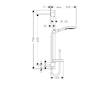 Hansgrohe Raindance Select S - Sprchová souprava 120, 3 proudy, EcoSmart 9 l/min, chrom 26632000