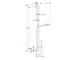 Hansgrohe Raindance Select S - Sprchová souprava 120, 3 proudy, EcoSmart 9 l/min, chrom 26633000