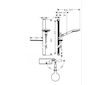 Hansgrohe Raindance Select S - Sprchová souprava 120, 3 proudy, sprchová tyč 90 cm, chrom 27648000