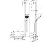 Hansgrohe Raindance Select S - Sprchová souprava 120/Unica'Comfort 110 R, chrom 26326000