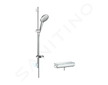 Hansgrohe Raindance Select S - Sprchový set s termostatem, 15 cm, 3 proudy, chrom 27037000