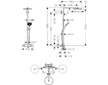 Hansgrohe Raindance Select S - Sprchový set Showerpipe s termostatem, 3 proudy, chrom 27633000