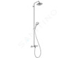 Hansgrohe Raindance Select - Termostatická vanová baterie S 240 Showerpipe s příslušenstvím, chrom 27117000