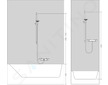 Hansgrohe Raindance - Sprchová tyč Unica'S Puro 90 cm, se sprchovou hadicí, kartáčovaný nikl 28631820