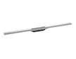 Hansgrohe RainDrain Flex - Lineární sprchový žlab s nerezovým roštem 1000, do prostoru, zkrátitelný, kartáčovaná nerez 56046800