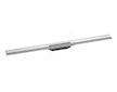 Hansgrohe RainDrain Flex - Lineární sprchový žlab s nerezovým roštem 1000, ke stěně, zkrátitelný, kartáčovaná nerez 56053800