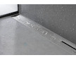 Hansgrohe RainDrain Flex - Lineární sprchový žlab s nerezovým roštem 700, ke stěně, zkrátitelný, chrom 56050000