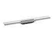 Hansgrohe RainDrain Flex - Lineární sprchový žlab s nerezovým roštem 700, ke stěně, zkrátitelný, kartáčovaná nerez 56050800