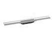 Hansgrohe RainDrain Flex - Lineární sprchový žlab s nerezovým roštem 700, ke stěně, zkrátitelný, kartáčovaná nerez 56050800