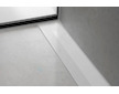 Hansgrohe RainDrain Flex - Lineární sprchový žlab s nerezovým roštem 700, ke stěně, zkrátitelný, matná bílá 56050700