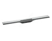 Hansgrohe RainDrain Flex - Lineární sprchový žlab s nerezovým roštem 800, ke stěně, zkrátitelný, chrom 56051000