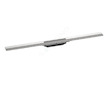 Hansgrohe RainDrain Flex - Lineární sprchový žlab s nerezovým roštem 900, do prostoru, zkrátitelný, kartáčovaná nerez 56045800