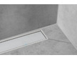 Hansgrohe RainDrain Match - Sprchový žlab s nerezovým roštem 600, s výškově stavitelným rámem, bílá 56036450
