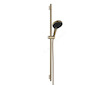 Hansgrohe Rainfinity - Set sprchové hlavice, tyče a hadice, 3 proudy, EcoSmart, kartáčovaný bronz 28744140