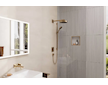 Hansgrohe Rainfinity - Set sprchové hlavice, tyče a hadice, 3 proudy, kartáčovaný bronz 28743140