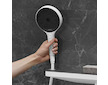 Hansgrohe Rainfinity - Sprchová hlavice 130, 3 proudy, EcoSmart, matná bílá 26865700