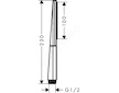 Hansgrohe Rainfinity - Sprchová hlavice, EcoSmart, matná černá 26867670