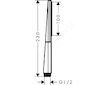 Hansgrohe Rainfinity - Sprchová hlavice, matná bílá 26866700