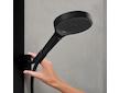 Hansgrohe Rainfinity - Sprchový set s termostatem, průměr 25 cm, 3 proudy, matná černá 28742670