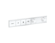 Hansgrohe RainSelect - Termostatická baterie pod omítku, pro 3 spotřebiče, matná bílá 15381700