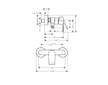 Hansgrohe Rebris E - Sprchová baterie, chrom 72650000
