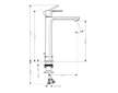 Hansgrohe Rebris S - Baterie pro umyvadlovou mísu, s výpustí, CoolStart, chrom 72580000