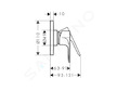 Hansgrohe Rebris S - Sprchová baterie pod omítku, chrom 72649000