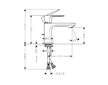 Hansgrohe Rebris S - Umyvadlová baterie, CoolStart, chrom 72514000