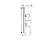 Hansgrohe Rebris S - Vanová baterie pod omítku, chrom 72449000