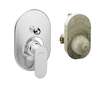 Hansgrohe Rebris S - Vanová baterie pod omítku, s tělesem, chrom 72448000