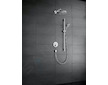 Hansgrohe Shower Select - Baterie pod omítku pro 2 spotřebiče, chrom 15748000