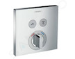 Hansgrohe Shower Select - Baterie pod omítku pro 2 spotřebiče, chrom 15768000