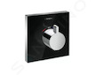 Hansgrohe Shower Select Glass - Termostatická baterie HighFlow pod omítku, černá/chrom 15734600
