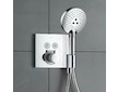 Hansgrohe Shower Select - Termostatická baterie pod omítku, pro 2 výstupy, chrom 15763000