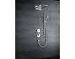 Hansgrohe Shower Select - Uzavírací a přepínací ventil pod omítku pro 3 spotřebiče, chrom 15745000