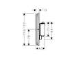 Hansgrohe ShowerSelect Comfort - Termostatická baterie pod omítku, chrom 15574000