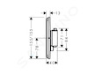 Hansgrohe ShowerSelect Comfort - Termostatická baterie pod omítku, kartáčovaný bronz 15574140