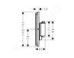 Hansgrohe ShowerSelect Comfort - Termostatická baterie pod omítku, matná bílá 15575700