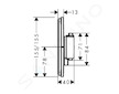 Hansgrohe ShowerSelect Comfort - Termostatická baterie pod omítku, matná bílá 15589700