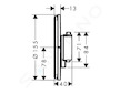 Hansgrohe ShowerSelect Comfort - Termostatická baterie pod omítku, matná černá 15559670