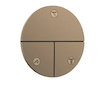 Hansgrohe ShowerSelect Comfort - Ventil pod omítku, pro 3 spotřebiče, kartáčovaný bronz 15558140