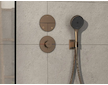Hansgrohe ShowerSelect Comfort - Ventil pod omítku, pro 3 spotřebiče, kartáčovaný bronz 15558140