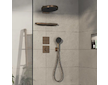 Hansgrohe ShowerSelect Comfort - Ventil pod omítku, pro 3 spotřebiče, kartáčovaný bronz 15573140