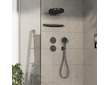 Hansgrohe ShowerSelect Comfort - Ventil pod omítku, pro 3 spotřebiče, kartáčovaný černý chrom 15558340