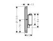 Hansgrohe ShowerSelect Comfort - Ventil pod omítku, pro 3 spotřebiče, matná bílá 15558700