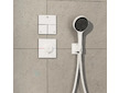 Hansgrohe ShowerSelect Comfort - Ventil pod omítku, pro 3 spotřebiče, matná bílá 15573700