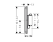 Hansgrohe ShowerSelect Comfort - Ventil pod omítku, pro 3 spotřebiče, matná černá 15558670