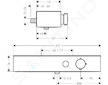 Hansgrohe ShowerTablet Select - Termostatická sprchová baterie, matná bílá 24360700